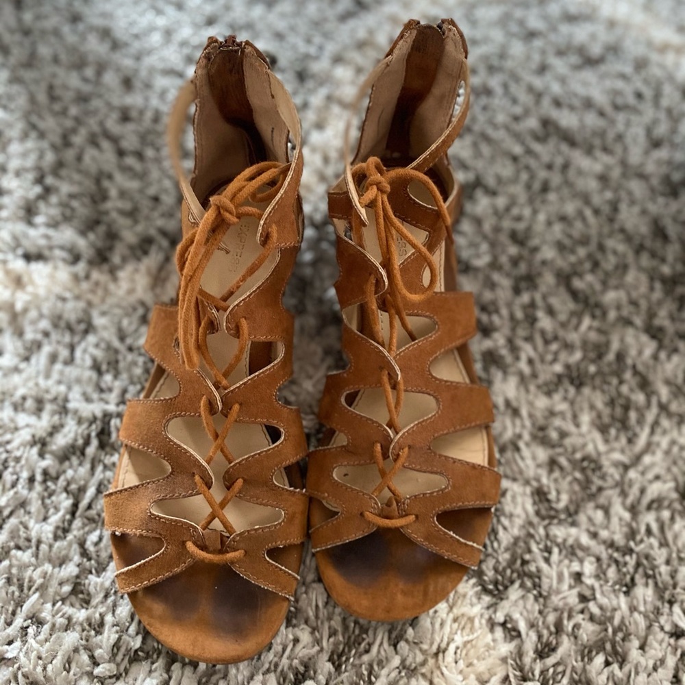 Express Gladiator Sandals - Picture 1 of 5